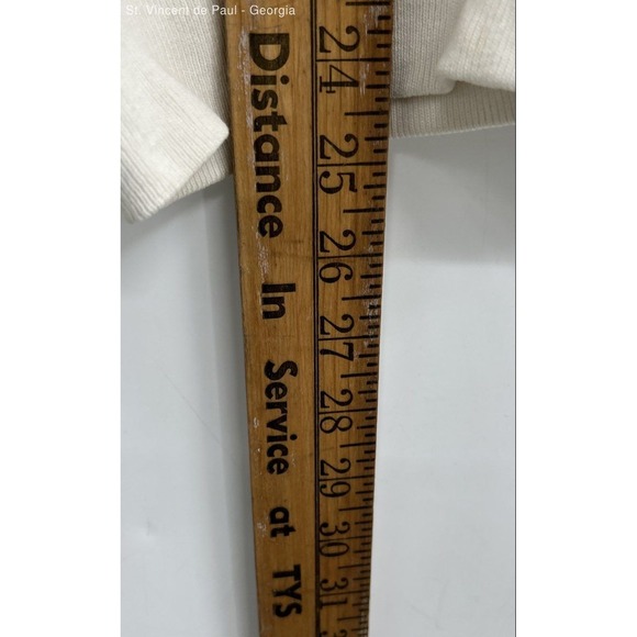 Soffe Heavy Sweats Tennessee Volunteers Sweatshirt Unisex XXL White Orange FLAWS - Picture 11 of 11